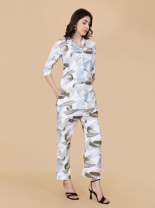 Cotton Co Ord Set Women